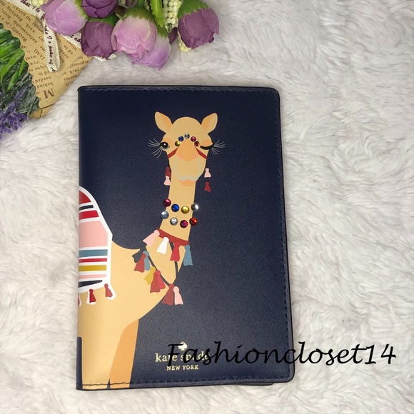 kate spade Bags Nwt Kate Spade Camel Passport Holder Wallet Poshmark